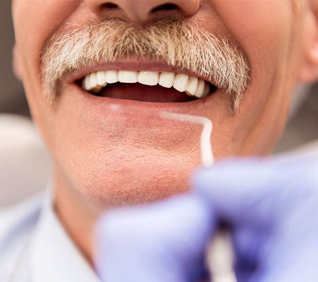 Lincroft Adjusting to New Dentures